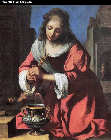 Johannes Vermeer saint praxedis